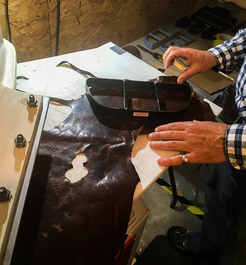 High-end leather wallet