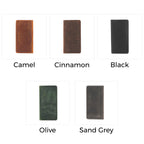 Personalized Full Grain Leather Wallet: Slim Bifold, Groomsmen Gift