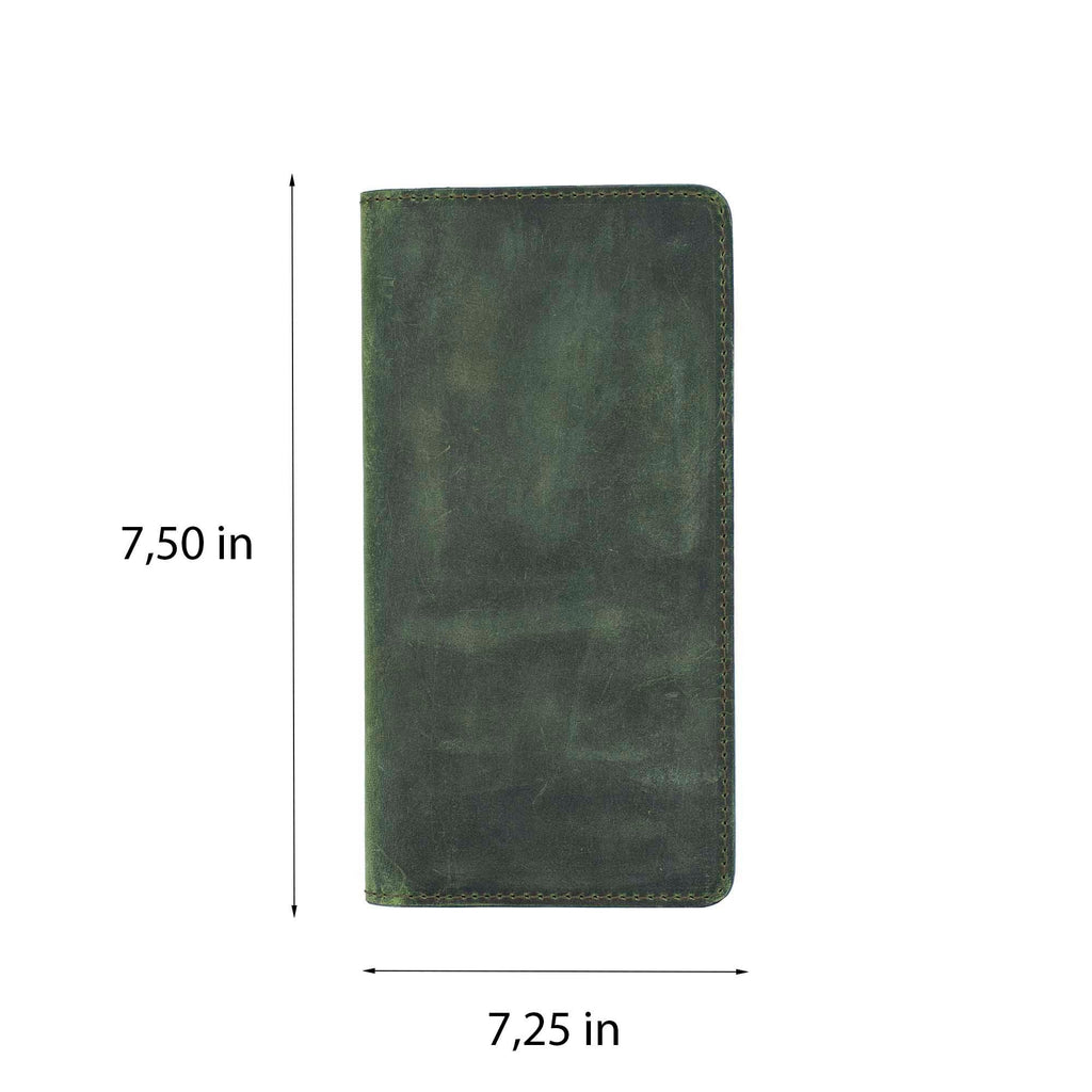 Personalized Full Grain Leather Wallet: Slim Bifold, Groomsmen Gift