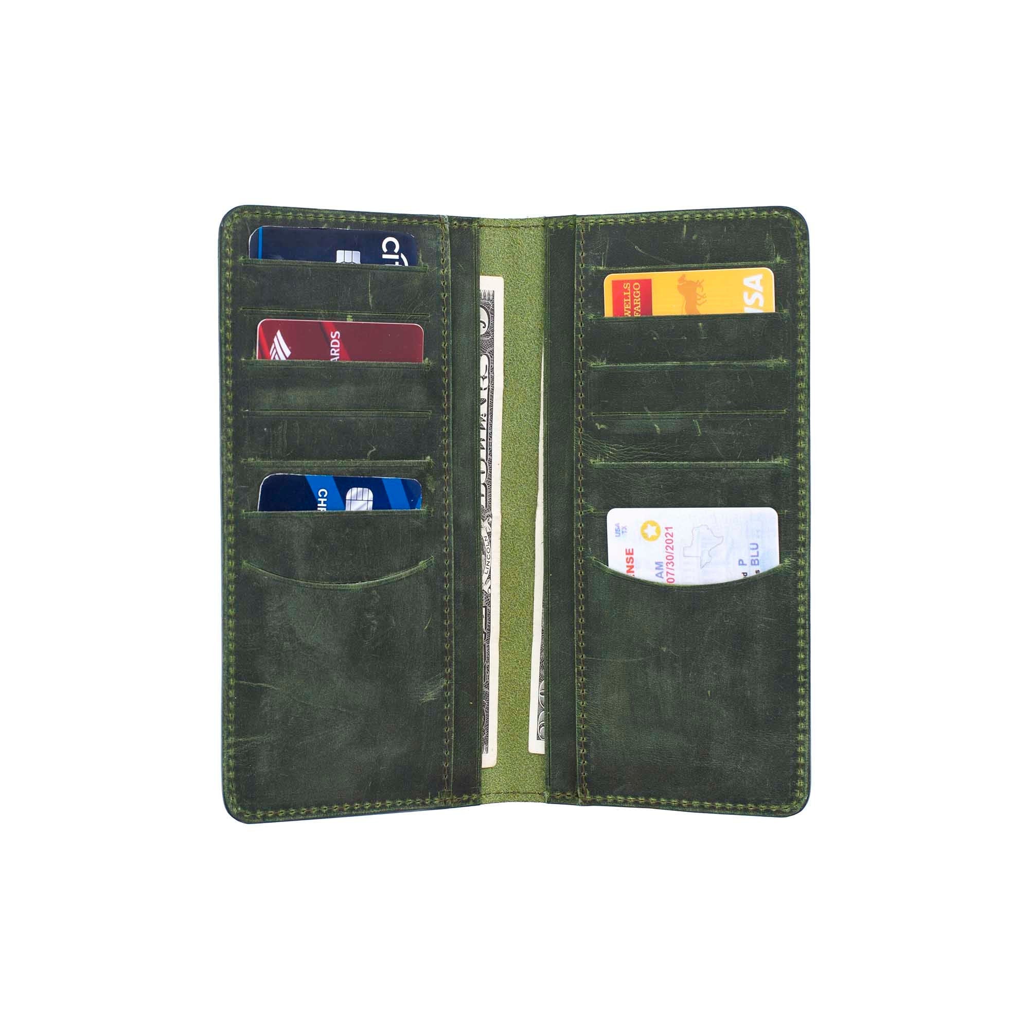Personalized Full Grain Leather Wallet: Slim Bifold, Groomsmen Gift