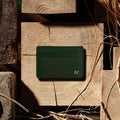 Slim Genuine Leather Card Holder — Minimalist Wallet for Men and Women