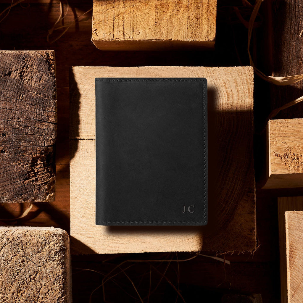 Genuine Leather Passport Cover — Travel Wallet Gift for Travelers