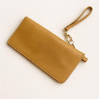 Personalized Super Slim Leather Wallet, Handmade Full Grain Women Wallet, Christmas Gift