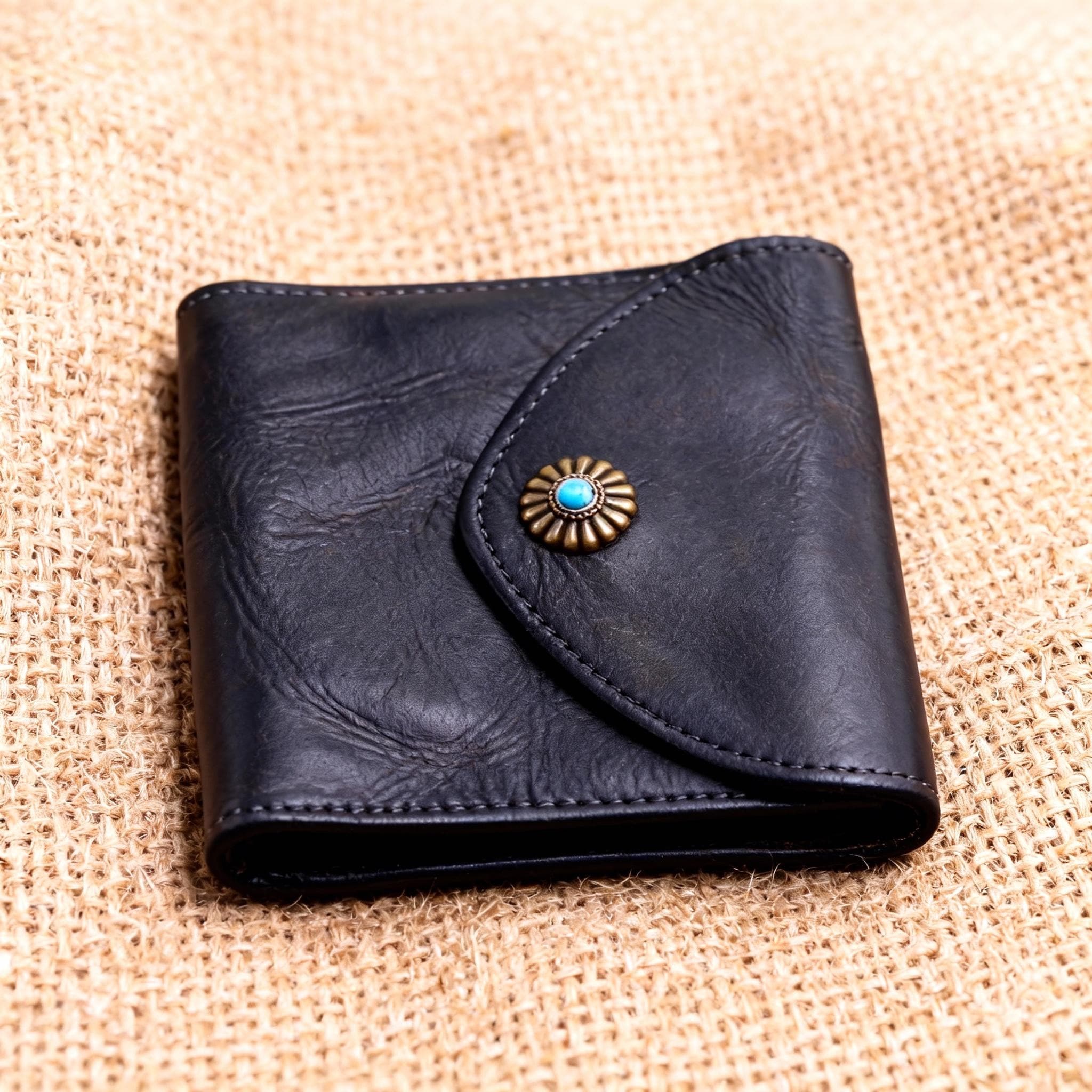 Vintage Style Full-grain Vegetable Tanned Wallet Handmade Retro Wallet, Imported Leather, 4 Colors, Gift-ready