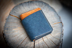 New! Leather Bifold Wallet: Full-grain Pueblo Italy, Sleek And Functional Cash Organizer 7 +1 Pocket