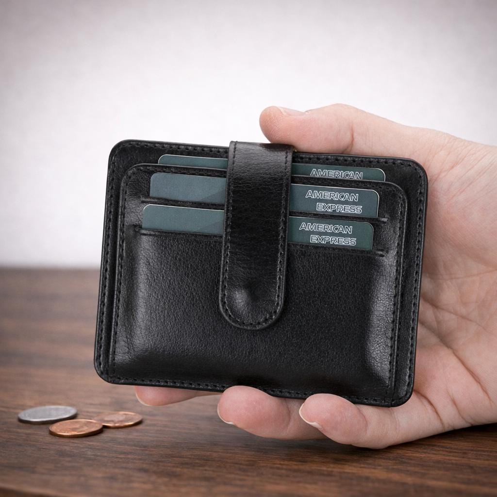 Leather Card Holder, Minimalist Wallet, Handmade Leather Wallet, Leather Wallet Man, Leather Wallet Woman, Slim Leather Wallet